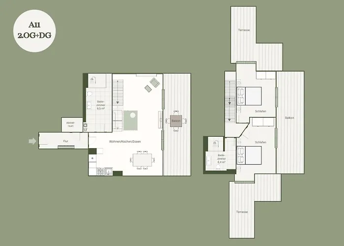 Maisonette-apartment A11 